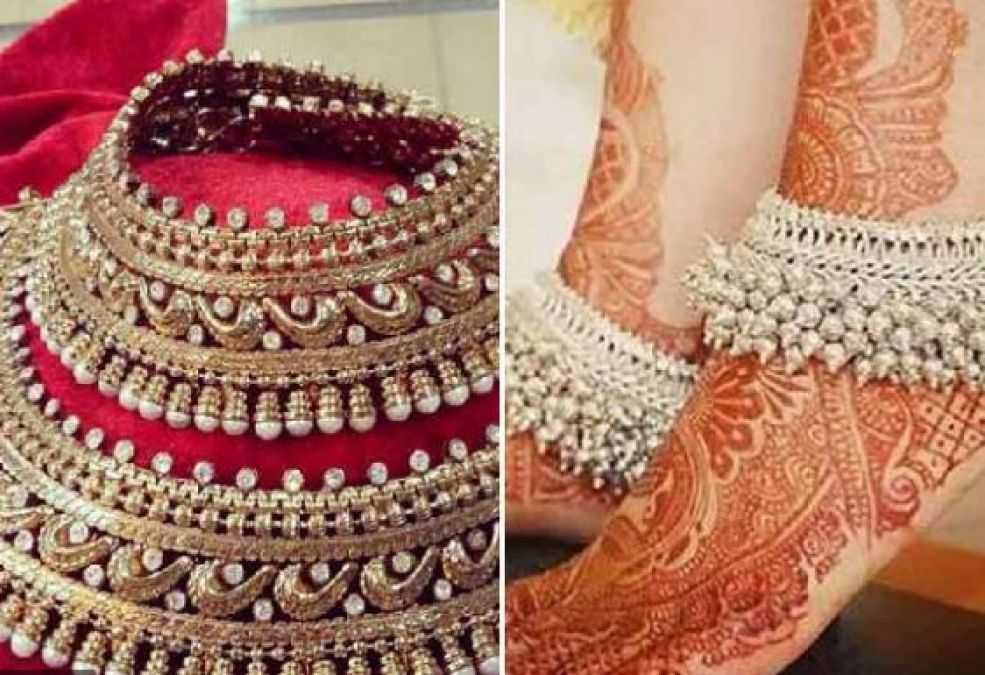 பெண்கள் அணியும் கால் கொலுசுகளில் இத்தனை வகையா?