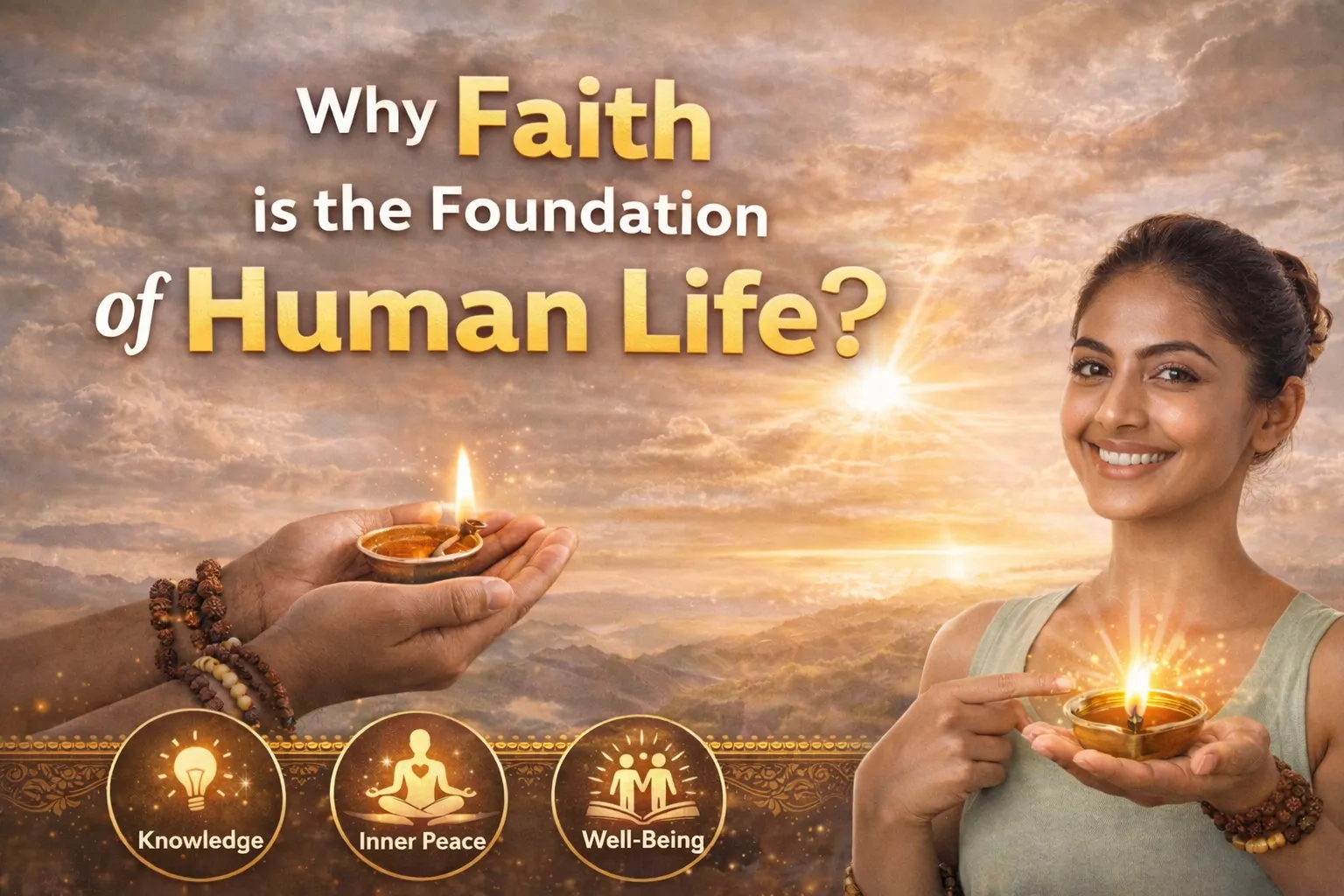 வாழ்வின் இருளை நீக்கும் ஒளி: நம்பிக்கை ஏன் மனித வாழ்வின் அஸ்திவாரம்?