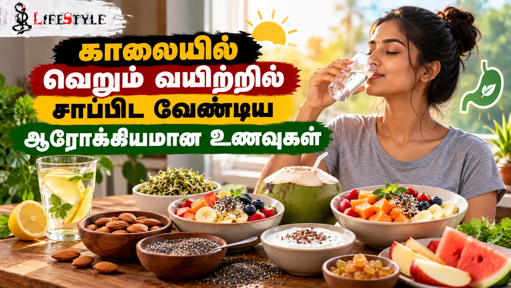 காலையில் வெறும் வயிற்றில் சாப்பிட வேண்டிய ஆரோக்கியமான உணவுகள்