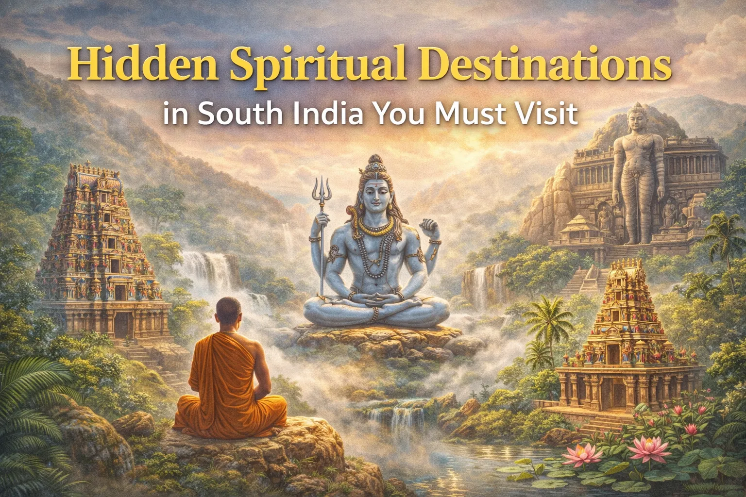 தென்னிந்தியாவில் நீங்கள் இதுவரை அறிந்திராத 5 மறைக்கப்பட்ட ஆன்மீகத் தலங்கள்: ஒரு முழுமையான பயண வழிகாட்டி