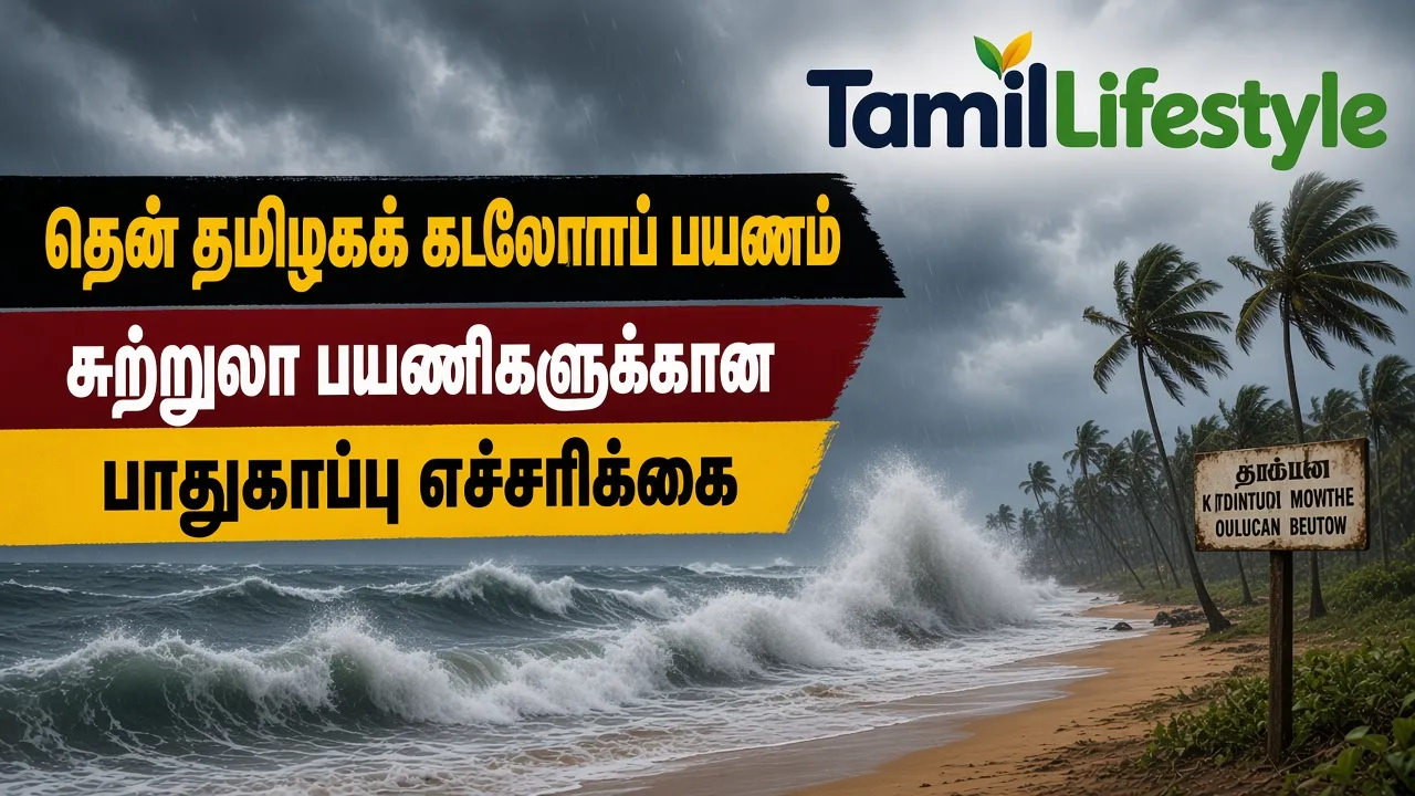 தென் தமிழகக் கடலோரப் பயணம்: சுற்றுலா பயணிகளுக்கான பாதுகாப்பு எச்சரிக்கை
